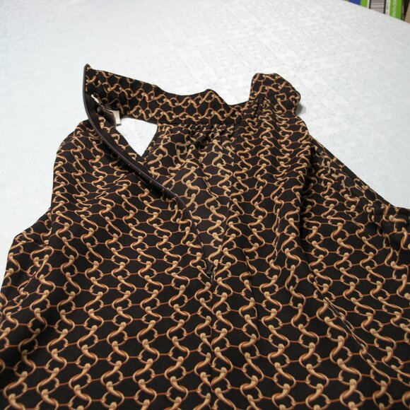 MICHAEL Michael Kors 100% Silk Halter top - Picture 7 of 9